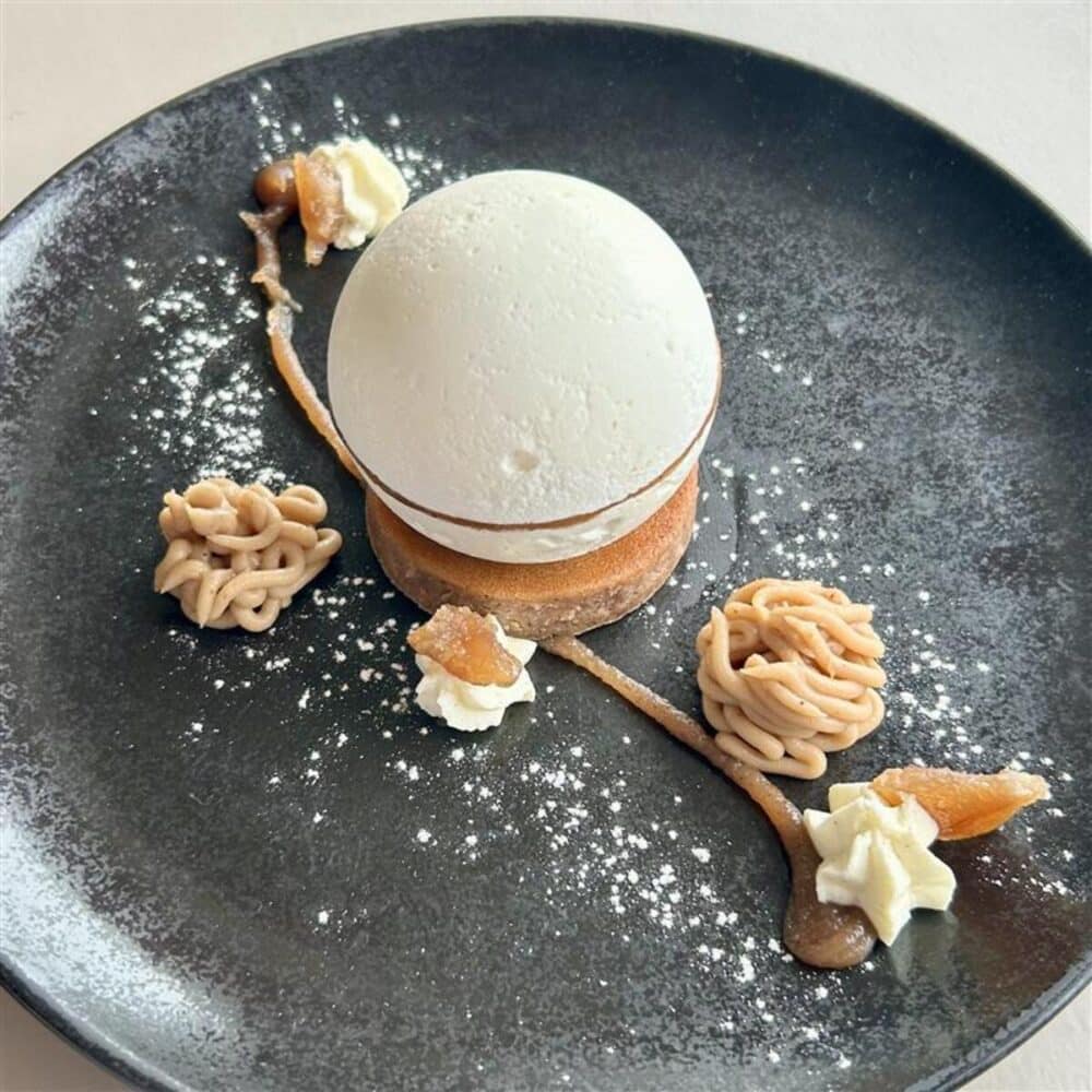 Dessert mont blanc st malo