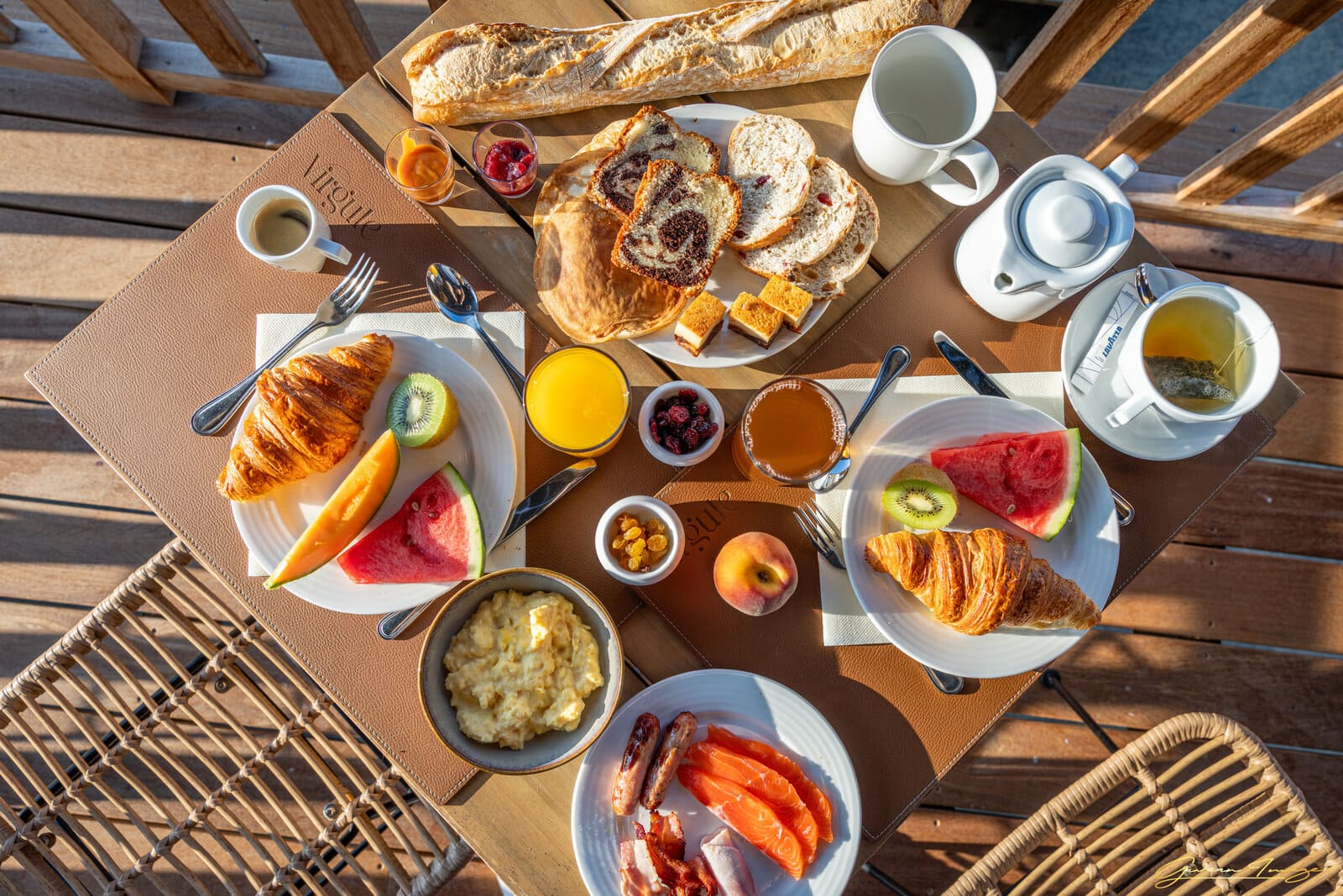 L'Hôtel du Saint-Malo Golf 18 Breakfast at the GOLF