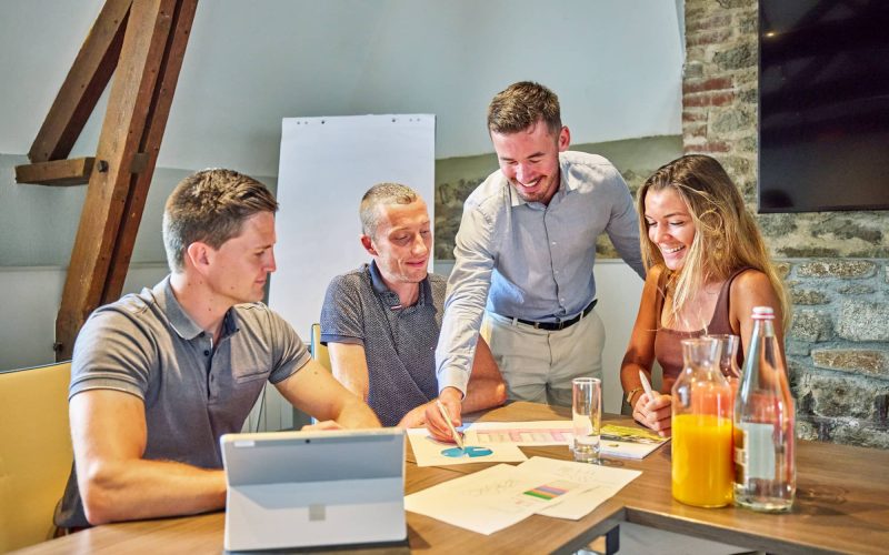 Réunion d'entreprise séminaire Bretagne